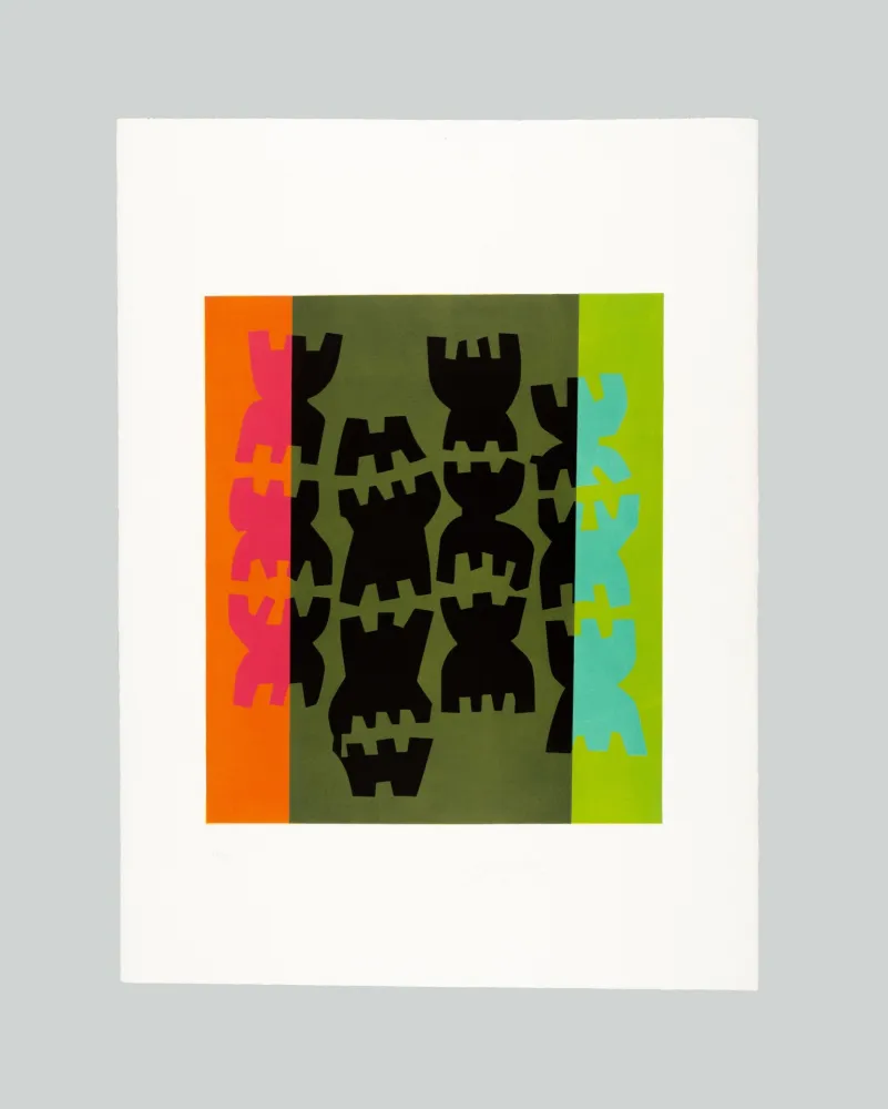 Litografia Capogrossi - Quarzo 10