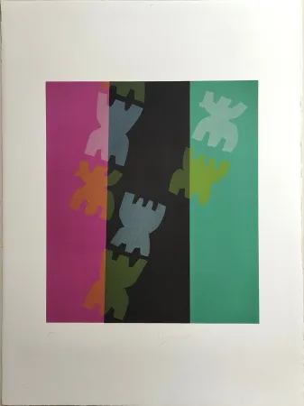 Litografia Capogrossi - Quarzo 2