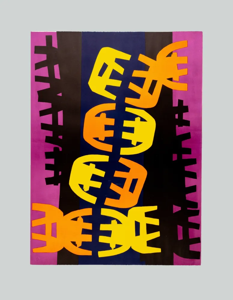 Litografia Capogrossi - Quarzo n. 6