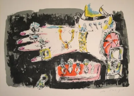 Litografia Carigiet - Les Bijoux