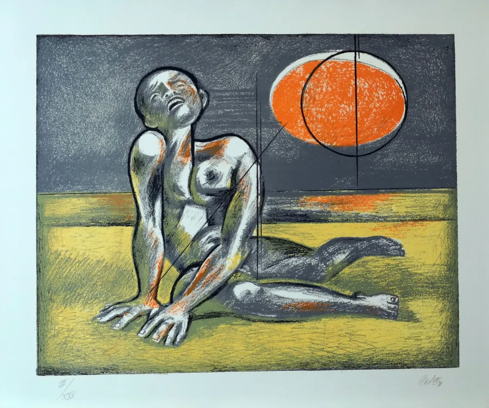 Litografia Carletti - Momenti Biblici 1