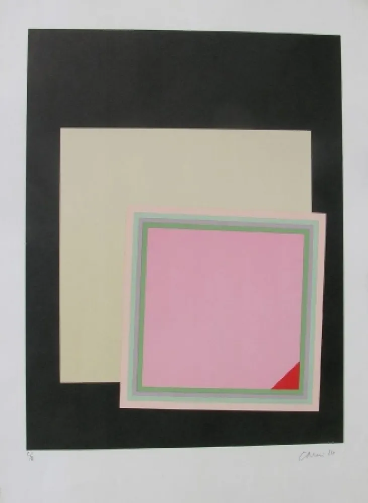 Litografia Carmi - Eva in terra 1