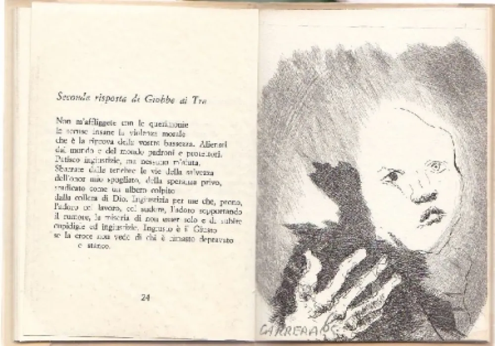 Acquaforte Carrera - Giobbe