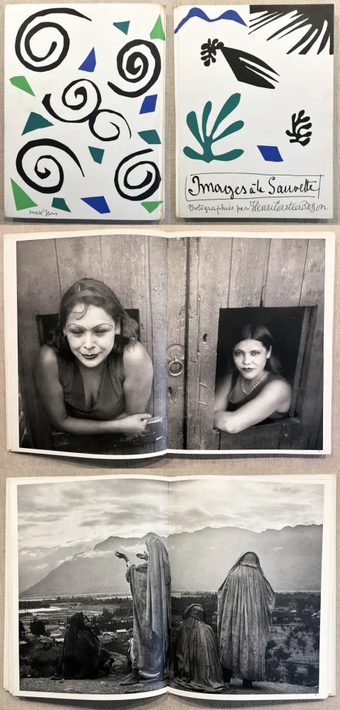 Libro Illustrato Cartier Bresson - IMAGES À LA SAUVETTES. Photographies (Éditions Verve, 1952)
