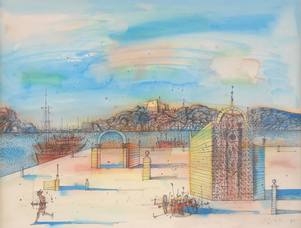 Non Tecnico Carzou - L'Arc en ciel