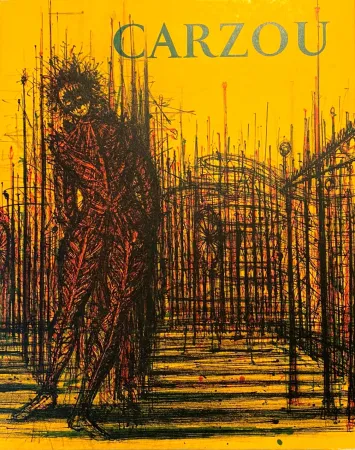 Litografia Carzou - L'arlequin