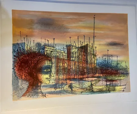 Litografia Carzou - Notre Dame de Paris