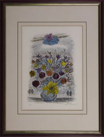 Litografia Cascella - A Scilla