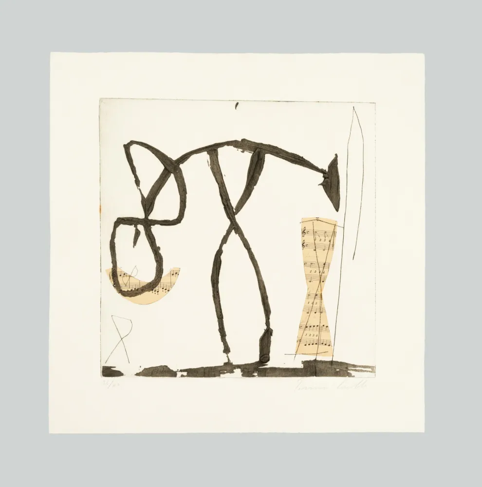 Acquaforte E Acquatinta Cascella - Composizione