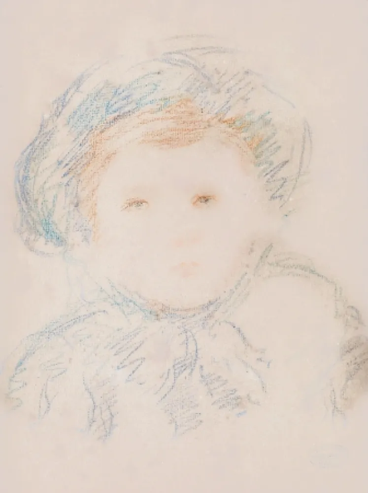 Non Tecnico Cassatt - Child in a Bonnet