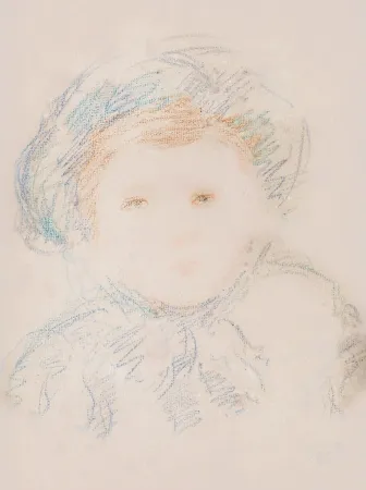 Non Tecnico Cassatt - Child in a Bonnet