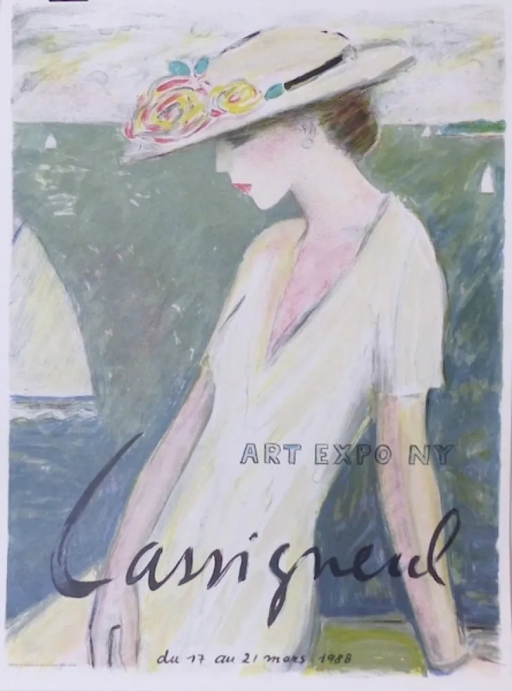 Litografia Cassigneul  - Le bonheur entrevu