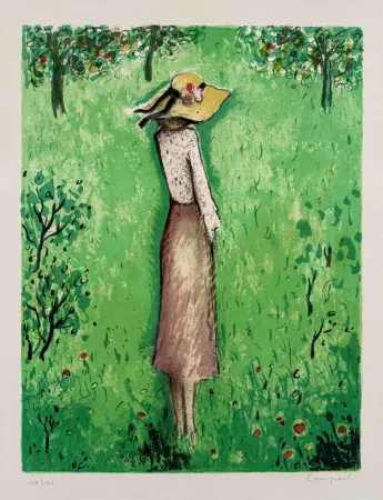 Litografia Cassigneul  - Les Pommiers