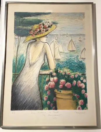 Litografia Cassigneul  - Les Voiles