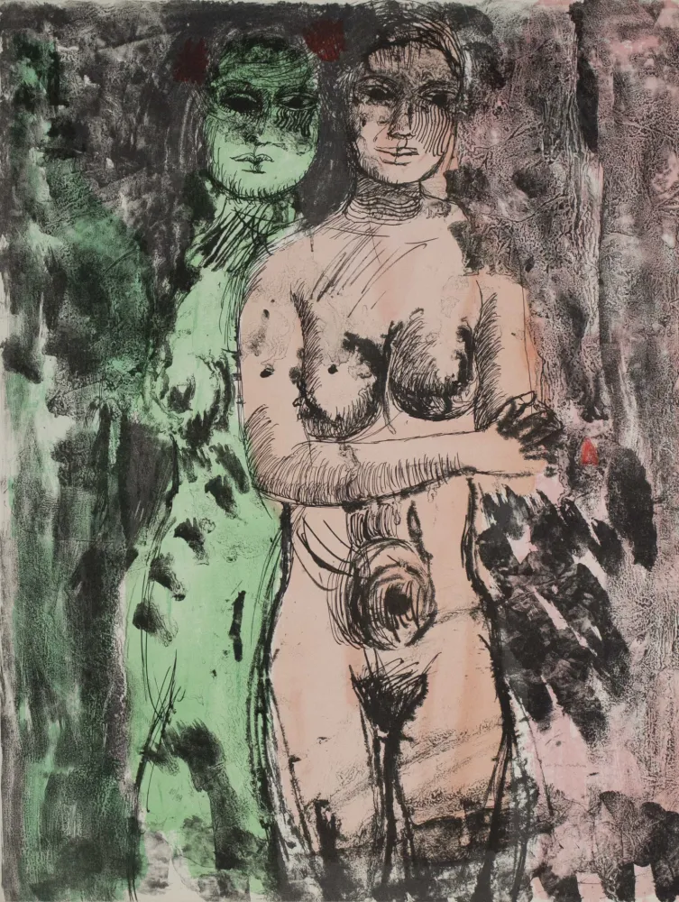 Litografia Cassinari - Leggenda indiana