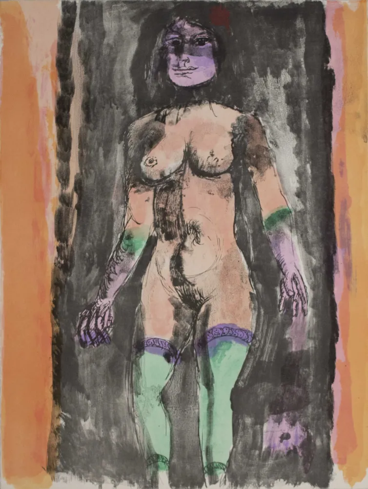 Litografia Cassinari - Leggenda indiana