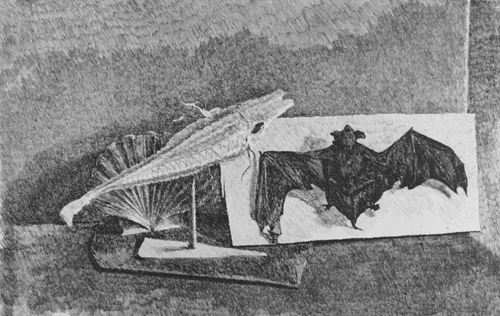 Acquaforte Castellani - Giravento e nottola