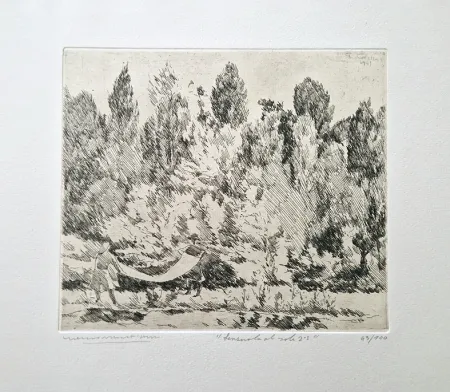 Acquaforte Castellani - Lenzuola al sole