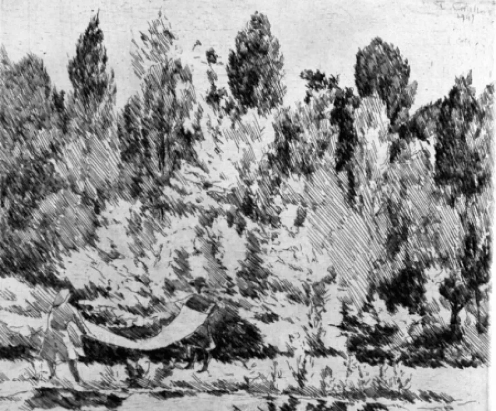 Acquaforte Castellani - Lenzuola al sole