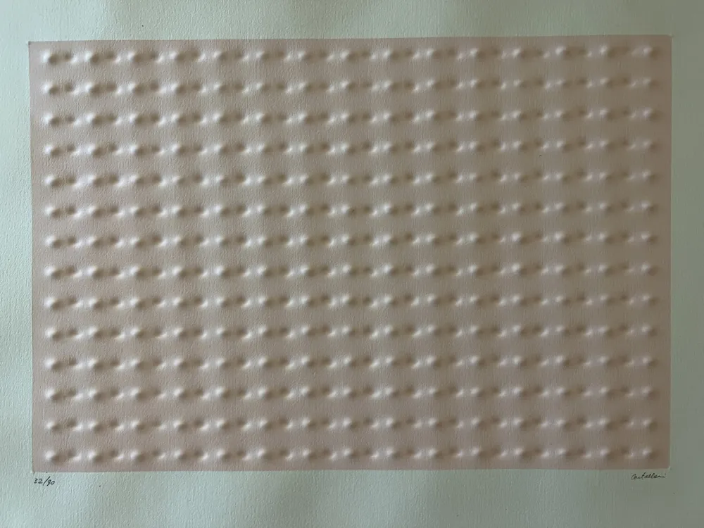 Multiplo Castellani - RILIEVO ROSA