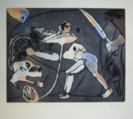 Acquaforte E Acquatinta Castillo - America espanoles