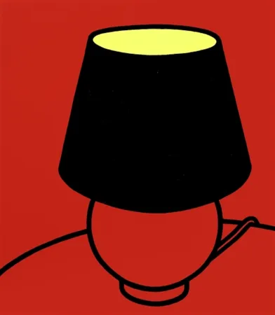 Serigrafia Caulfield - I've only the friendship of hotel rooms