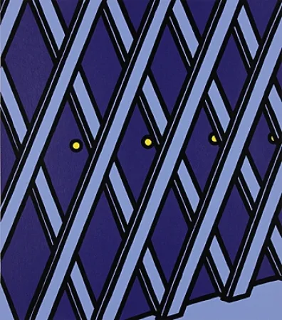 Serigrafia Caulfield - Moi je veux vivre monotone