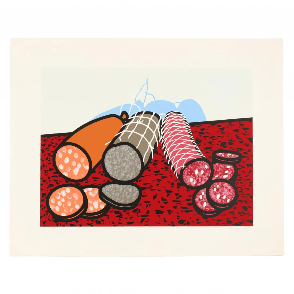 Serigrafia Caulfield - Three Sausages