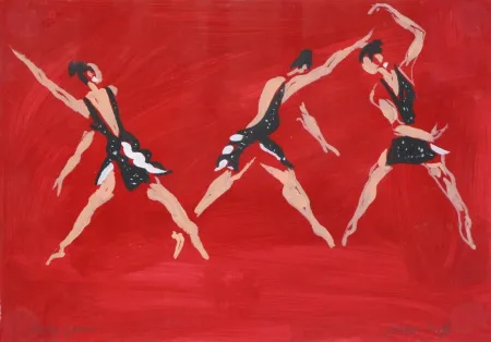 Non Tecnico Caulfield - Untitled (Female Costume Design for “Party Game” 1984