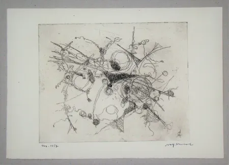 Acquaforte Cavael - Abstrakte Komposition
