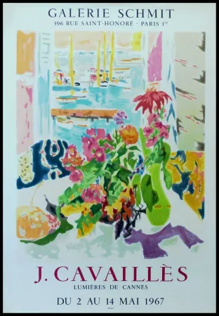 Manifesti Cavailles - J.CAVAILLÈS GALERIE SCHMIT - LUMIÈRES DE CANNES