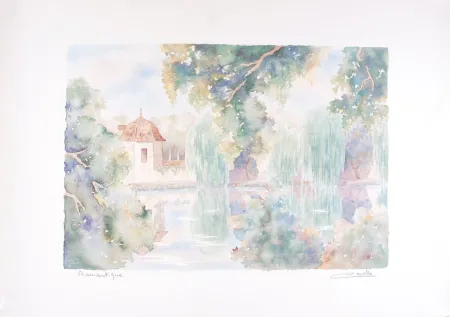 Litografia Cavalle - Romantique