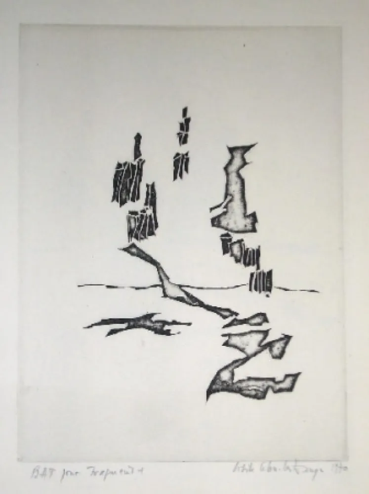 Incisione Celan Lestrange - Fragment 1 -pl1