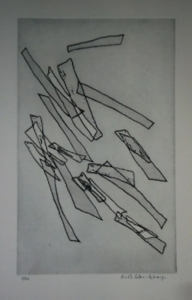 Acquaforte Celan Lestrange - Inachevé