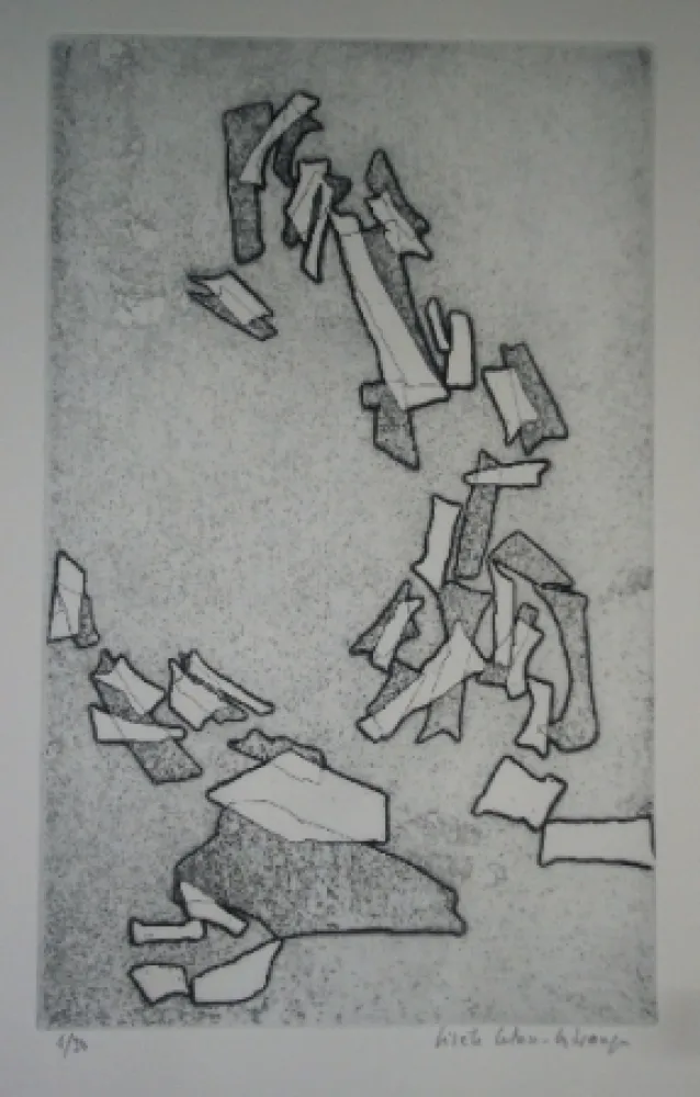 Acquaforte Celan Lestrange - Inachevé