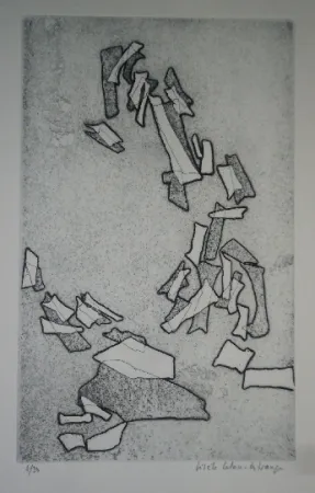 Acquaforte Celan Lestrange - Inachevé