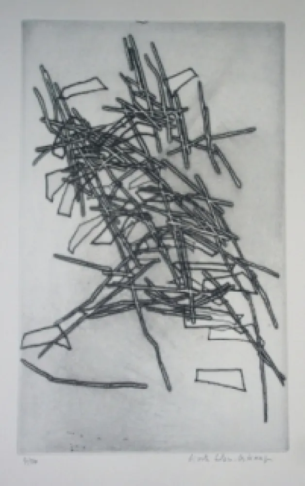 Acquaforte Celan Lestrange - Inachevé