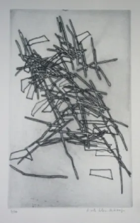 Acquaforte Celan Lestrange - Inachevé