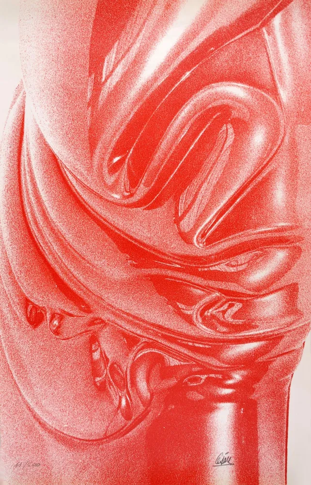Serigrafia Cesar - Expansion rouge (César Plastiques)