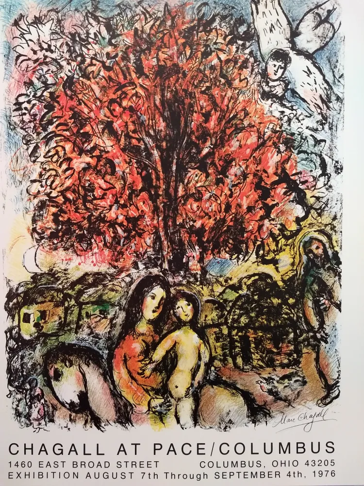 Litografia Chagall (After) - Pace