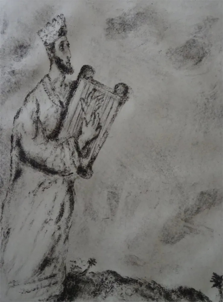 Acquaforte Chagall - Cantique de l'Arc