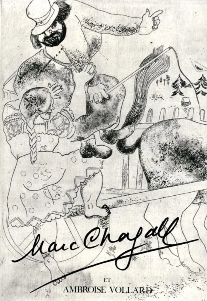 Libro Illustrato Chagall - Chagall et Vollard