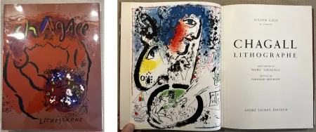 Libro Illustrato Chagall - CHAGALL LITHOGRAPHE I. Avec 12 lithographies originales (1960)
