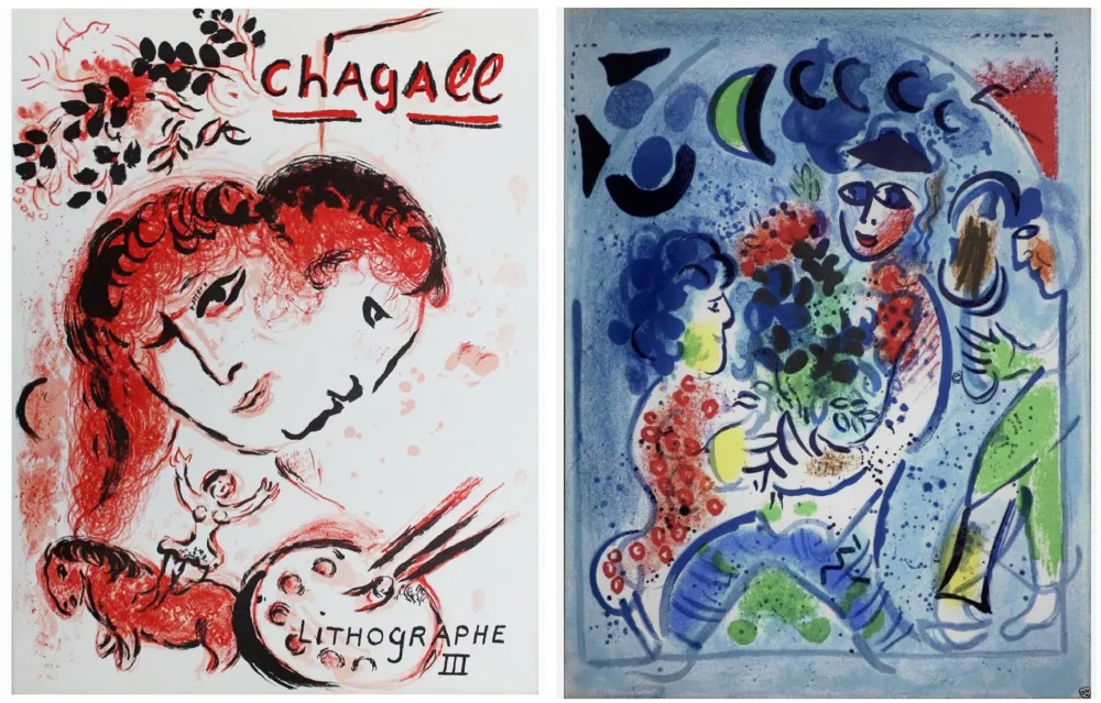 Libro Illustrato Chagall - CHAGALL LITHOGRAPHE III. 1962 - 1968