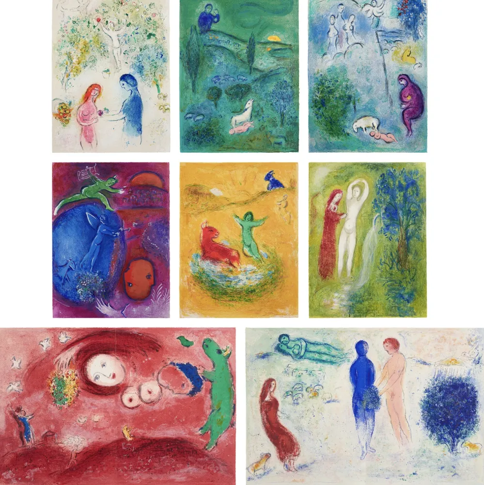 Litografia Chagall - Daphnis and Chloé full album