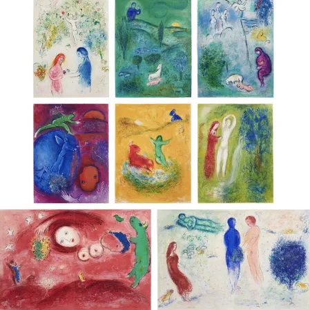 Litografia Chagall - Daphnis and Chloé full album