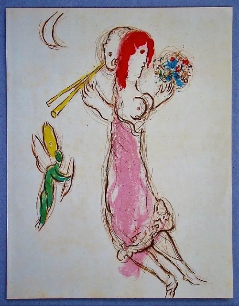 Litografia Chagall - Daphnis et Chloé