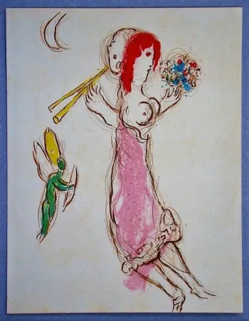 Litografia Chagall - Daphnis et Chloé
