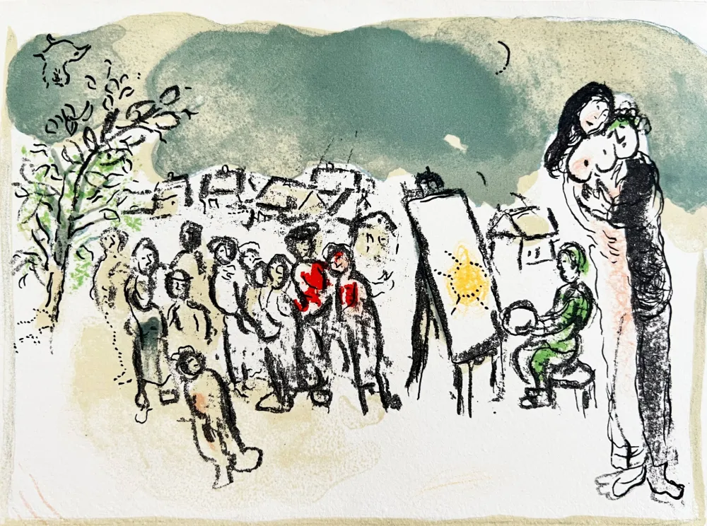 Non Tecnico Chagall - Homage to Julien Cain