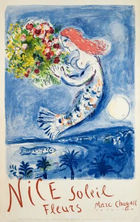 Manifesti Chagall - La baie des anges